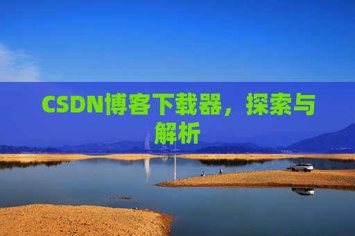 CSDN博客下载器，探索与解析